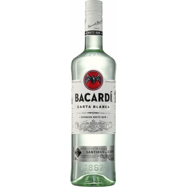 Bacardi Carta Blanca 1l